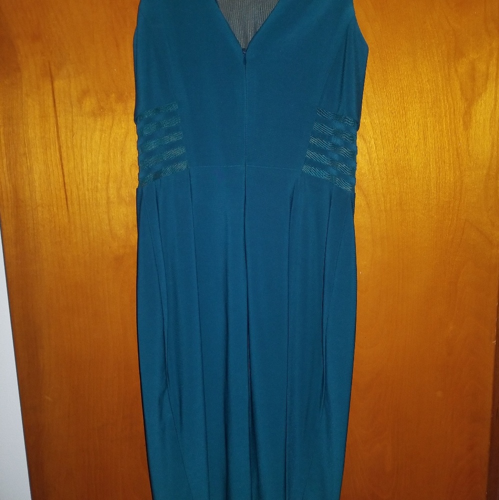 Morgan & Co. Emerald Green Aline Dress